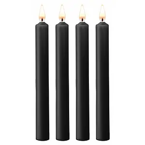 Set 4 Lumânări Negru pe Sexlab.ro