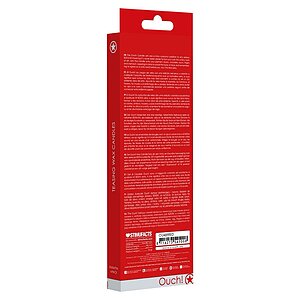 Set 4 Lumânări Teasing Wax Large Roșu
