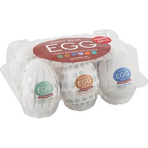 Set 6 Masturbatoare Egg Variety 2 Alb