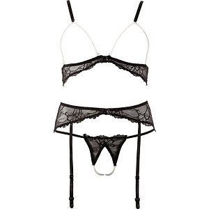 Set Abierta Fina Hadley Negru pe SexLab