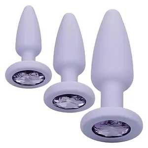 Set Plug Anal Pentru Incepatori Plug Anal Silicon Neted Pentru Femei