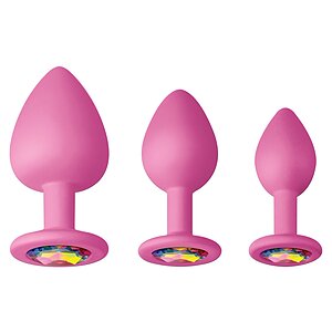 Set Anal Plug Glams Spades Trainer Roz pe SexLab