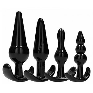 Set Anal Plug NO. 80 Negru pe SexLab