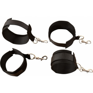 Set Bondage Pentru Pat Fara Cadru Curele Imobilizare Pat Ajustabile Nailon