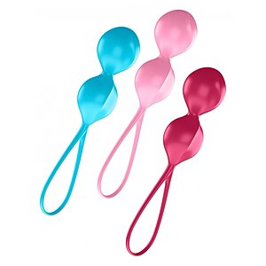 Set Bile Vaginale Satisfyer Multicolor pe SexLab