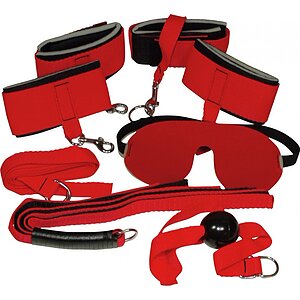 Set Bondage Bad Kitty Roșu Set Bondage Bad Kitty Roșu pe Sexlab.ro