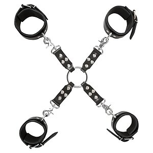 Set Bondage Zado Restraint Negru pe SexLab