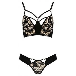 Set Cașmir Victoria Negru pe SexLab