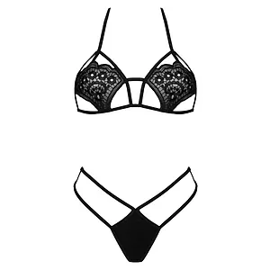 Set CoFashion Ninev Negru pe SexLab