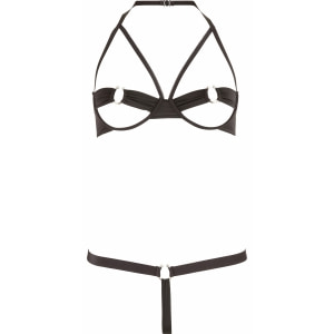 Set Cottelli Collection Audrey Negru Set Cottelli Collection Audrey Negru pe Sexlab.ro