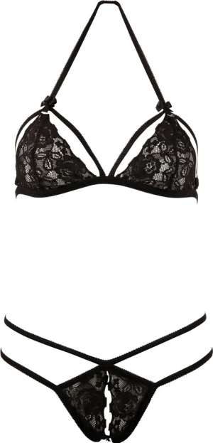 Set Cottelli Collection Cora Negru Set Cottelli Collection Cora Negru pe Sexlab.ro