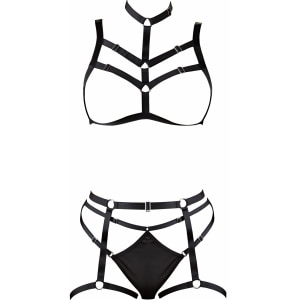 Set Cottelli Collection Irene Negru S-L