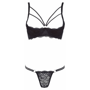 Set Cottelli Collection Kinsley Negru pe Sexlab.ro