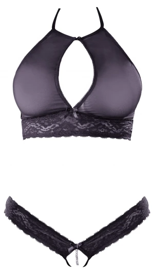Set Cottelli Collection Maryam Negru Set Cottelli Collection Maryam Negru pe Sexlab.ro