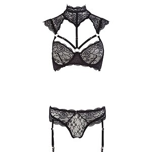 Set Cottelli Collection Paulina Negru Set Cottelli Collection Paulina Negru pe Sexlab.ro