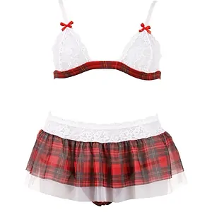 Set Cottelli Collection Selene Roșu Set Cottelli Collection Selene Roșu pe Sexlab.ro