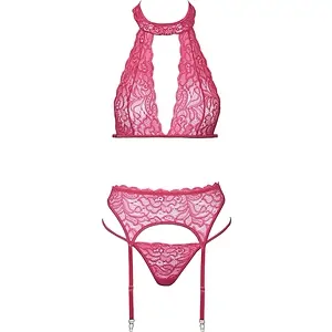 Set Cottelli Collection Suave Roz Set Cottelli Collection Suave Roz pe SexLab
