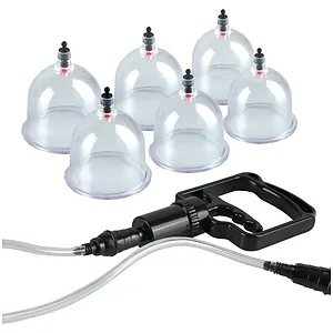 Set Cupe Ventuze Beginners Transparent Set Cupe Ventuze Beginners Transparent pe SexLab