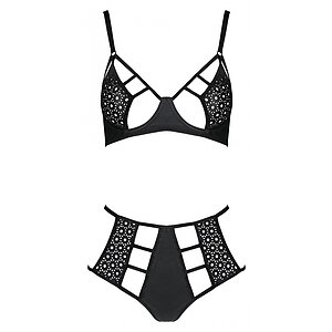 Set Din Piele Passion Tamaris Negru pe Sexlab.ro