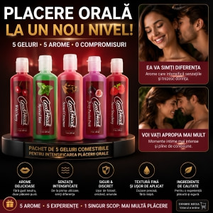 Set Geluri Pentru Sex Oral De Calitate 5 buc