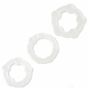Set Inele Penis Beaded Penisring Transparent Set Inele Penis Beaded Penisring Transparent pe Sexlab.ro