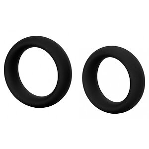 Set Inele Penis COLT Silicone Super Rings Negru pe Sexlab.ro