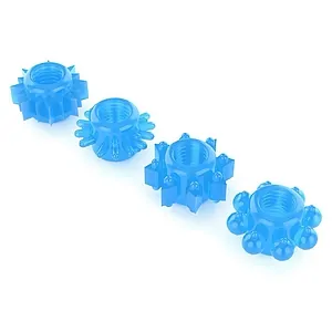 Set Inele Penis Fosforescente Lumino Play Albastru Set Inele Penis Fosforescente Lumino Play Albastru pe SexLab