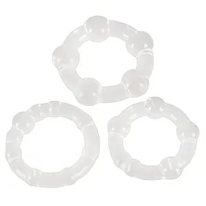 Set Inele Penis Get Hard Transparent pe SexLab