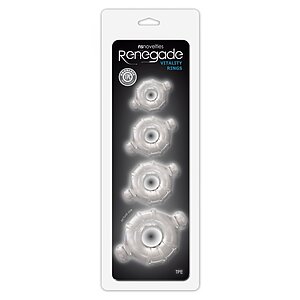 Set Inele Penis Renegade Vitality Transparent