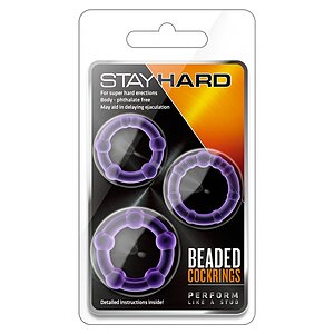 Set Inele Penis Stay Hard Beaded Mov