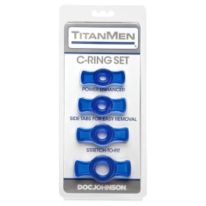 Set Inele TitanMen Albastru