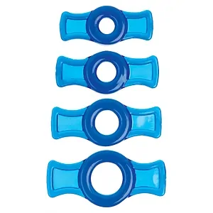 Set Inele TitanMen Albastru Set Inele TitanMen Albastru pe SexLab