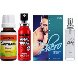 Set Intens: Plăcere Totală — Spray, Picături Și Parfum pe Sexlab.ro