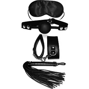 Set Jucarii Erotice Bondage Deluxe Negru pe SexLab