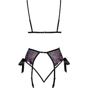 Set Kissable Crystina Negru L-XL