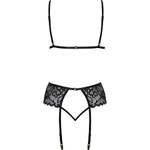 Set Kissable Evelyn Negru L-XL
