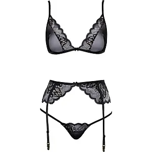Set Kissable Evelyn Negru Set Kissable Evelyn Negru pe SexLab