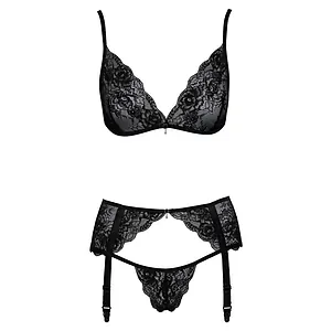 Set Kissable Midnight Fever Negru pe SexLab