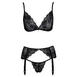 Set Kissable Midnight Fever Negru pe Sexlab.ro