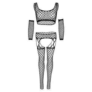 Set Leg Avenue Alanna Negru Set Leg Avenue Alanna Negru pe SexLab