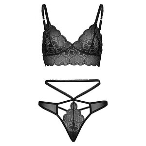 Set Leg Avenue Karla Negru pe SexLab