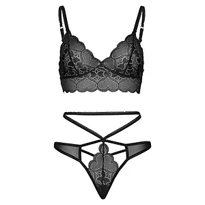 Set Leg Avenue Karla Negru Set Leg Avenue Karla Negru pe SexLab