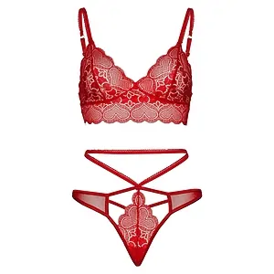 Set Leg Avenue Karla Roșu pe SexLab