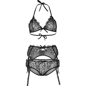 Set Leg Avenue Melinda Negru Set Leg Avenue Melinda Negru pe SexLab