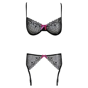 Set LivCo Geva Negru Set LivCo Geva Negru pe SexLab