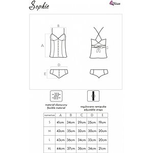 Set LivCo Sophie Alb 2XL