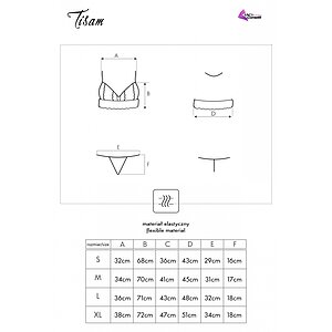 Set LivCo Tisam Negru XL
