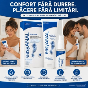 Set Lubrifiant Pentru Începători Anal Ușor
