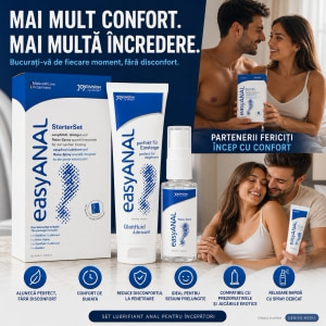 Set Lubrifiant Pentru Începători Anal Ușor