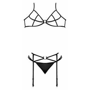 Set Magic Silk Beatrice Negru Set Magic Silk Beatrice Negru pe Sexlab.ro